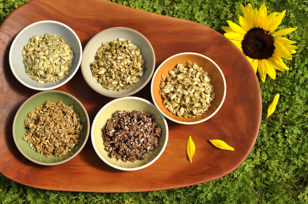 Feed on Seeds: Sweet and Savory Snacks with Sass