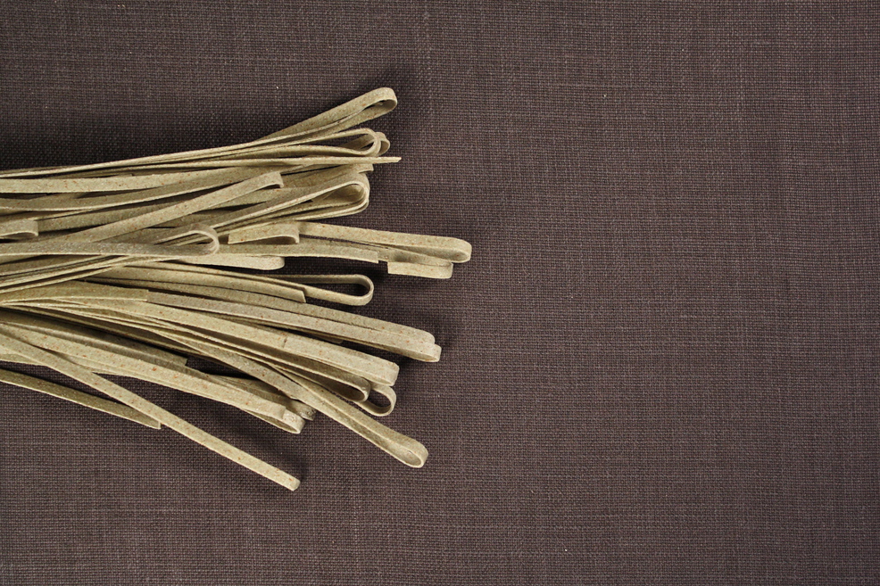 Whole Wheat Spinach Garlic Fettuccine 