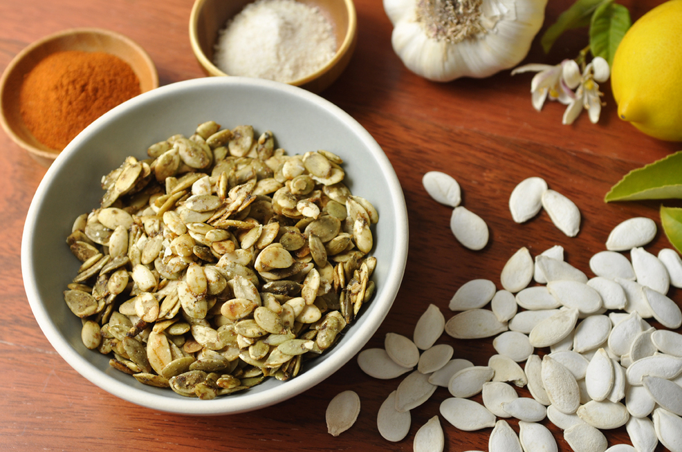 Sweet and Tangy Sprouted Pumpkin Seeds