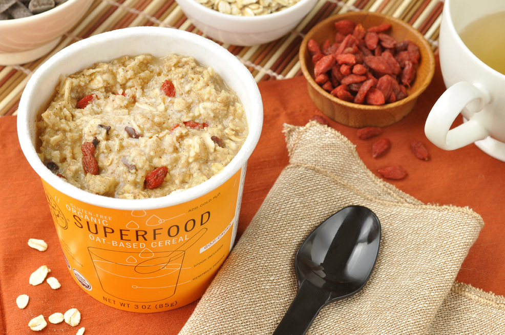 Oat-rageously Simple Cereal: Insta-Oats Superfood Style
