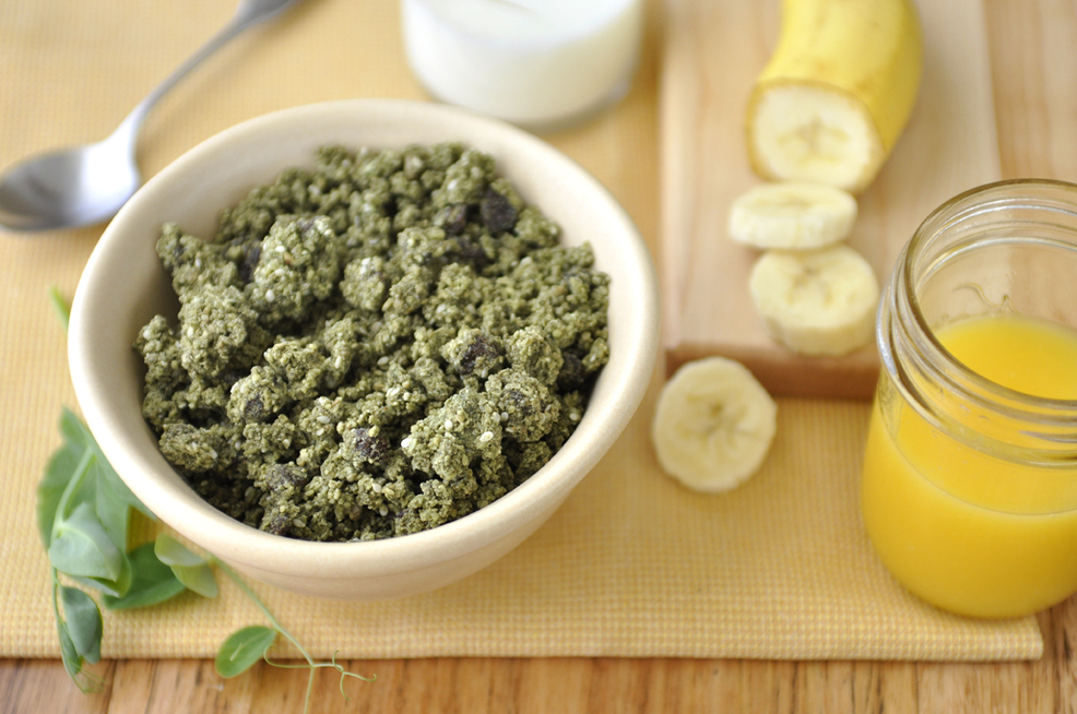 Superfood Cereal: Hemp and Greens