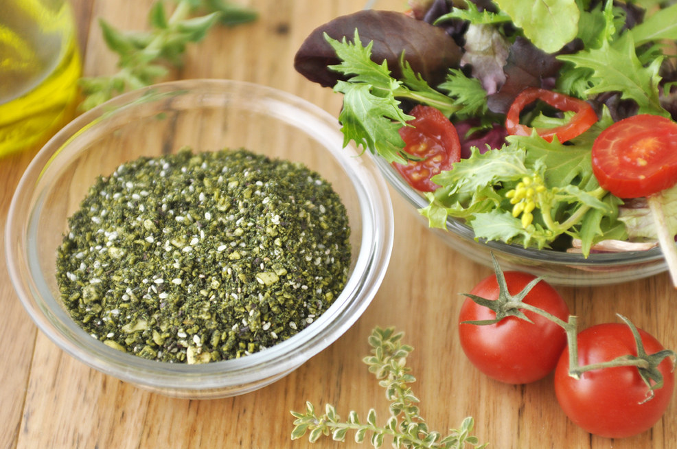 Salad Booster: A Green Seasoning