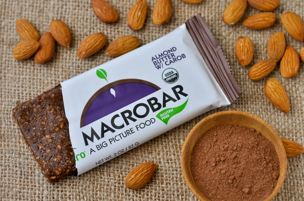 Almond Butter With Carob Bar